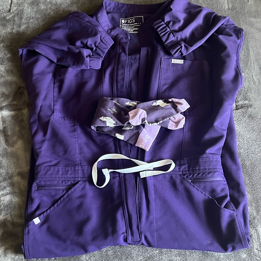 Figs (Jumpsuit/Socks)